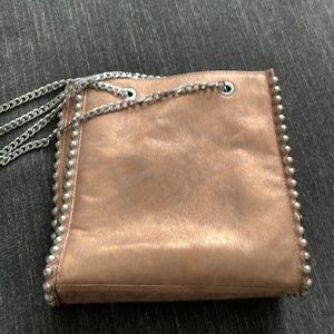 Zara Rose gold purse barley used!